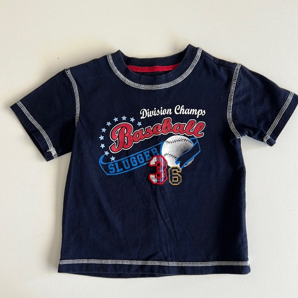 NWOT Toughskins 3T baseball t-shirt